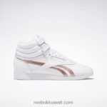 أبيض / ذهبي وردي f / s مرحبا أحذية نسائية Reebok 0NZ0F751