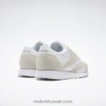 أبيض / رمادي فاتح أحذية الرجال النايلون الكلاسيكية Reebok 0NZ0F1141 - Image 6