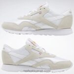 أبيض / رمادي فاتح أحذية نسائية نايلون كلاسيكية Reebok 0NZ0F467 - Image 3