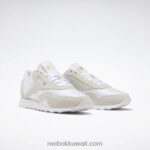 أبيض / رمادي فاتح أحذية نسائية نايلون كلاسيكية Reebok 0NZ0F467 - Image 5