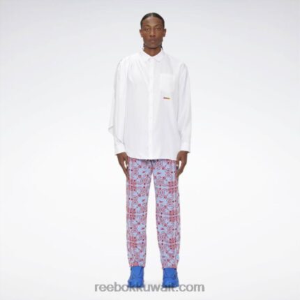 أبيض قميص باير موس مكشوف بأزرار Reebok 0NZ0F379
