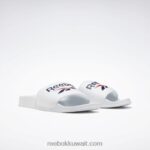 أبيض / كحلي جامعي / أحمر مشع الشرائح الكلاسيكية Reebok 0NZ0F380 - Image 3