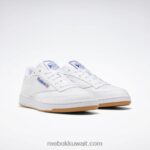أبيض / ملكي / صمغ نادي سي 85 حذاء رجالي Reebok 0NZ0F1025 - Image 7