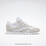 أبيض ftwr أحذية نسائية نايلون كلاسيكية Reebok 0NZ0F142