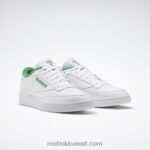 أبيض ftwr / أخضر جلن / أصفر حامض شمسي حذاء كلوب ج 85 Reebok 0NZ0F784 - Image 3