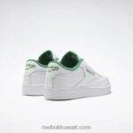 أبيض ftwr / أخضر جلن / أصفر حامض شمسي حذاء كلوب ج 85 Reebok 0NZ0F784 - Image 4