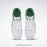 أبيض ftwr / أخضر جلن / أصفر حامض شمسي حذاء كلوب ج 85 Reebok 0NZ0F784 - Image 6