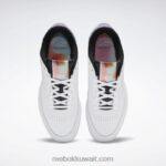 أبيض ftwr / أرجواني مقدم / أسود أساسي حذاء nao serati club c Reebok 0NZ0F967 - Image 7