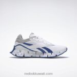 أبيض ftwr / أزرق متجه / رمادي نقي 3 حذاء zig dynamica 4 Reebok 0NZ0F168 - Image 2