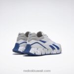 أبيض ftwr / أزرق متجه / رمادي نقي 3 حذاء zig dynamica 4 Reebok 0NZ0F168 - Image 4