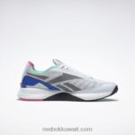 أبيض ftwr / أزرق نعناعي تلميح / أزرق حذاء رياضي سبيد 21 طن متري Reebok 0NZ0F823 - Image 2