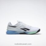 أبيض ftwr / أساسي أزرق / تلميح النعناع حذاء تدريب نانو x2 للرجال Reebok 0NZ0F1060 - Image 2