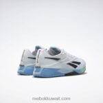 أبيض ftwr / أساسي أزرق / تلميح النعناع حذاء تدريب نانو x2 للرجال Reebok 0NZ0F1060 - Image 4