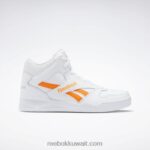 أبيض ftwr / برتقالي محطم s23-r / رمادي نقي 2 رويال بي بي 4500 هاي 2 حذاء كرة سلة للرجال Reebok 0NZ0F1133