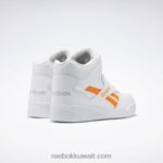 أبيض ftwr / برتقالي محطم s23-r / رمادي نقي 2 رويال بي بي 4500 هاي 2 حذاء كرة سلة للرجال Reebok 0NZ0F1133 - Image 4