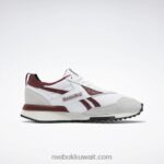 أبيض ftwr / بورجوندي كلاسيكي / رمادي نقي 2 حذاء lx2200 Reebok 0NZ0F99 - Image 3