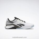 أبيض ftwr / رمادي الجملون / قلب أسود نانو x2 حذاء تدريب نسائي ليه ميلز Reebok 0NZ0F121 - Image 2