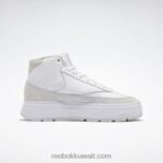 أبيض ftwr / رمادي بارد / رمادي بارد 2 نادي ج جيو منتصف أحذية نسائية Reebok 0NZ0F262 - Image 2