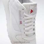 أبيض ftwr / رمادي نقي 3 أحذية جلدية كلاسيكية Reebok 0NZ0F34 - Image 7
