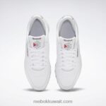 أبيض ftwr / رمادي نقي 3 / رمادي نقي 7 أحذية جلدية كلاسيكية Reebok 0NZ0F83 - Image 6
