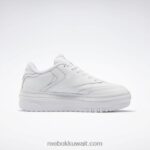أبيض ftwr / رمادي نقي 3 نادي ج أحذية نسائية إضافية Reebok 0NZ0F4 - Image 5