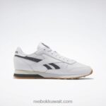 أبيض ftwr / رمادي نقي 7 / طباشير عتيق s23-r أحذية جلدية كلاسيكية Reebok 0NZ0F86 - Image 2