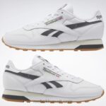 أبيض ftwr / رمادي نقي 7 / طباشير عتيق s23-r أحذية جلدية كلاسيكية Reebok 0NZ0F86 - Image 9