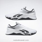 أبيض ftwr / كور أسود / برتقالي محطم s23-r أحذية nano x3 Reebok 0NZ0F41 - Image 10