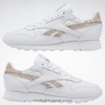 أبيض ftwr / ecru ناعم أحذية نسائية جلدية كلاسيكية Reebok 0NZ0F724 - Image 9