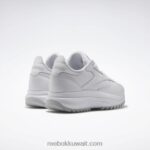 أبيض ftwr / lgh صلب رمادي / أرجواني شفاف أحذية نسائية جلدية كلاسيكية sp إضافية Reebok 0NZ0F114 - Image 7