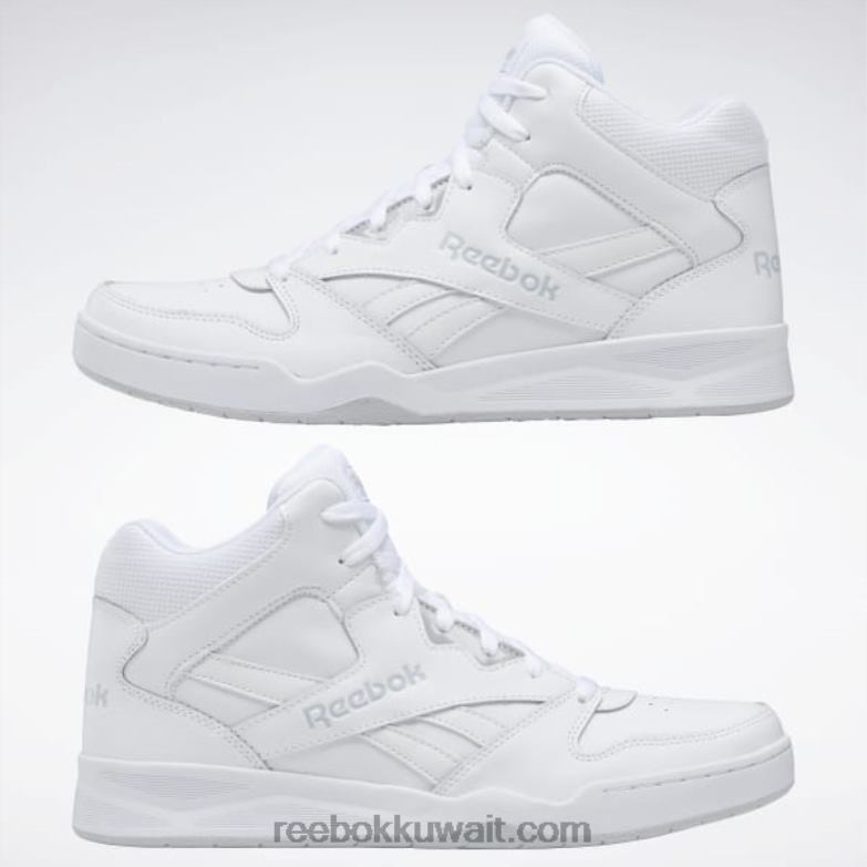 أبيض / lgh صلب رمادي رويال بي بي 4500 هاي 2 حذاء كرة سلة للرجال Reebok 0NZ0F1064 - Image 3
