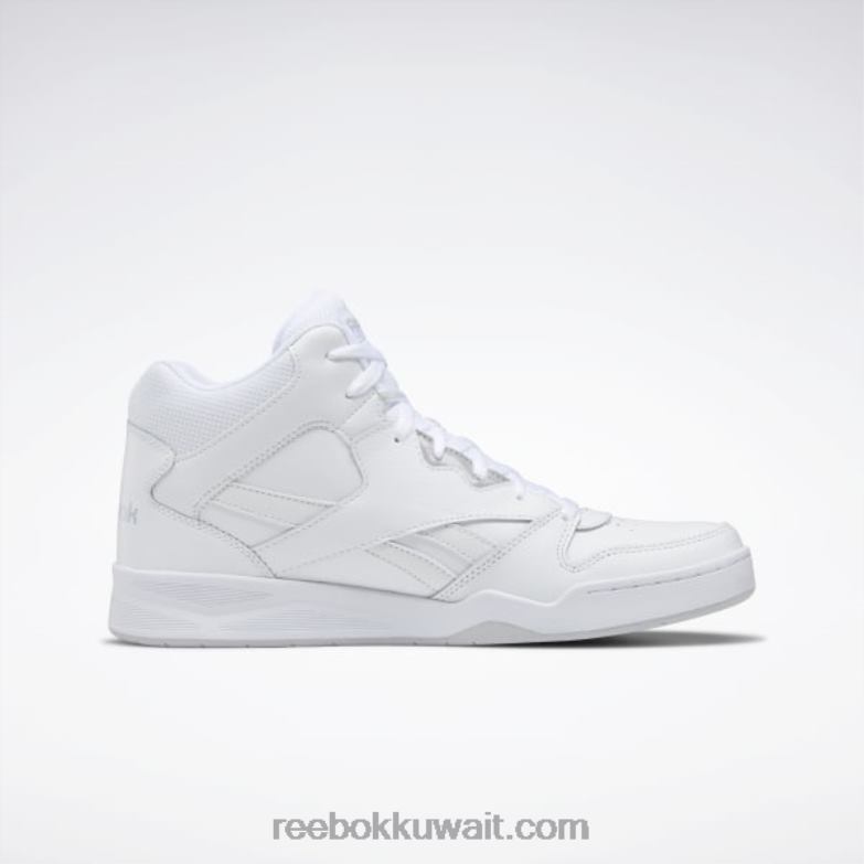 أبيض / lgh صلب رمادي رويال بي بي 4500 هاي 2 حذاء كرة سلة للرجال Reebok 0NZ0F1064 - Image 4