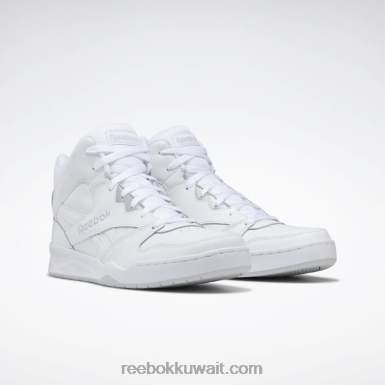 أبيض / lgh صلب رمادي رويال بي بي 4500 هاي 2 حذاء كرة سلة للرجال Reebok 0NZ0F1064 - Image 5