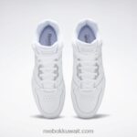 أبيض / lgh صلب رمادي رويال بي بي 4500 هاي 2 حذاء كرة سلة للرجال Reebok 0NZ0F1064 - Image 8