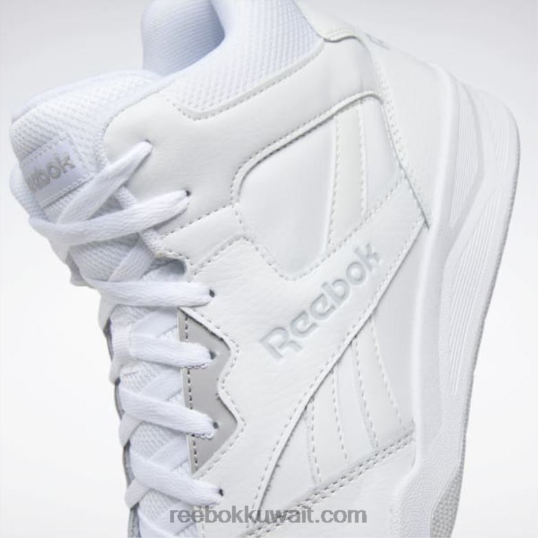 أبيض / lgh صلب رمادي رويال بي بي 4500 هاي 2 حذاء كرة سلة للرجال Reebok 0NZ0F1064 - Image 10