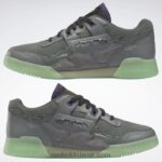 أساسي رمادي / فحم / أخضر مجاني DC تجريب بالإضافة إلى أحذية رجالية Reebok 0NZ0F182 - Image 3