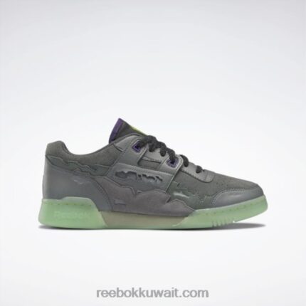 أساسي رمادي / فحم / أخضر مجاني DC تجريب بالإضافة إلى أحذية رجالية Reebok 0NZ0F182