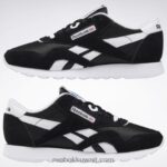 أسود / أبيض أحذية نسائية نايلون كلاسيكية Reebok 0NZ0F155 - Image 3