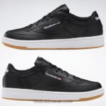 أسود / أبيض / صمغ نادي سي 85 حذاء رجالي Reebok 0NZ0F1152 - Image 4