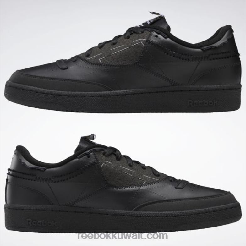 أسود / أبيض ftwr maison margiela club c ذاكرة الأحذية Reebok 0NZ0F332 - Image 9
