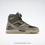 أسود أساسي / رمادي بولدر / بيج فائدة مضخة tz أحذية كرة السلة للرجال Reebok 0NZ0F1311 - Image 2