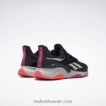 أسود أساسي / رمادي نقي 2 / وردي فخور أحذية التدريب hiit tr 3 النسائية Reebok 0NZ0F190 - Image 4