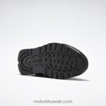 أسود أساسي / رمادي نقي 5 أحذية جلدية كلاسيكية Reebok 0NZ0F37 - Image 5