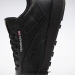 أسود أساسي / رمادي نقي 5 أحذية جلدية كلاسيكية Reebok 0NZ0F37 - Image 8