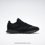 أسود أساسي / رمادي نقي 7 أحذية جلدية كلاسيكية Reebok 0NZ0F965 - Image 4