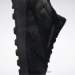 أسود أساسي / رمادي نقي 7 أحذية جلدية كلاسيكية Reebok 0NZ0F965 - Image 9