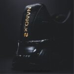 أسود أساسي / رمادي نقي 7 / ذهبي غير لامع حذاء تدريب نانو x2 للرجال Reebok 0NZ0F1338 - Image 4