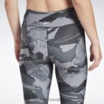 أسود الليل كابري مطبوعة جاهزة للتمرين Reebok 0NZ0F961 - Image 4