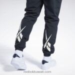 أسود الليل كلاسيكيات ناقلات السراويل المسار Reebok 0NZ0F282 - Image 7