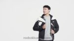 أسود الليل كلاسيكيات ناقلات سترة المسار Reebok 0NZ0F260 - Image 2